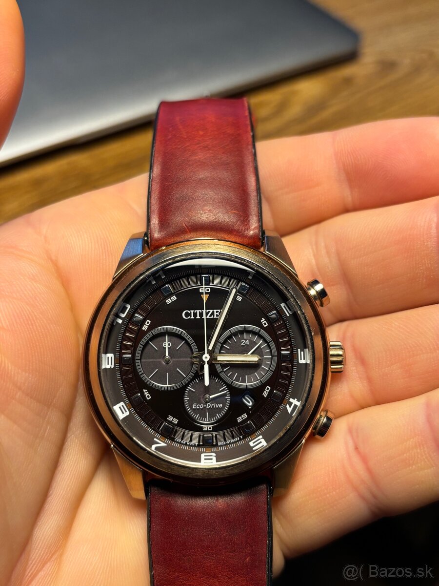 Citizen Eco-Drive Chronograph CA4037-01W - 6