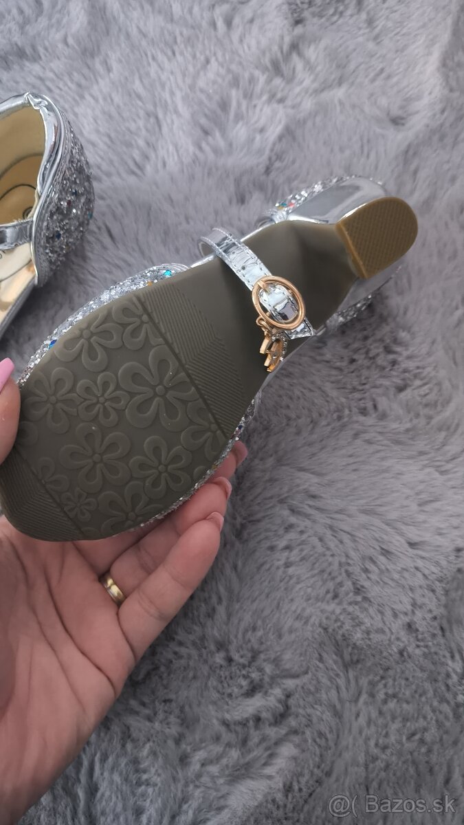 Sandálky pre princeznú c.30 vd 19 cm - 6