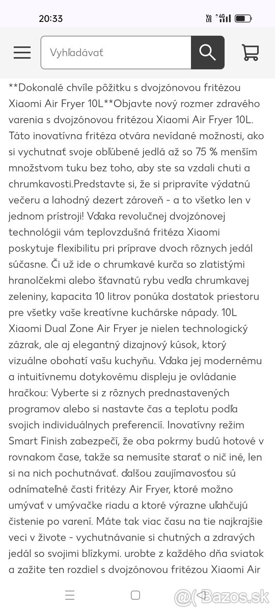 Teplovzdušná fritéza - 6