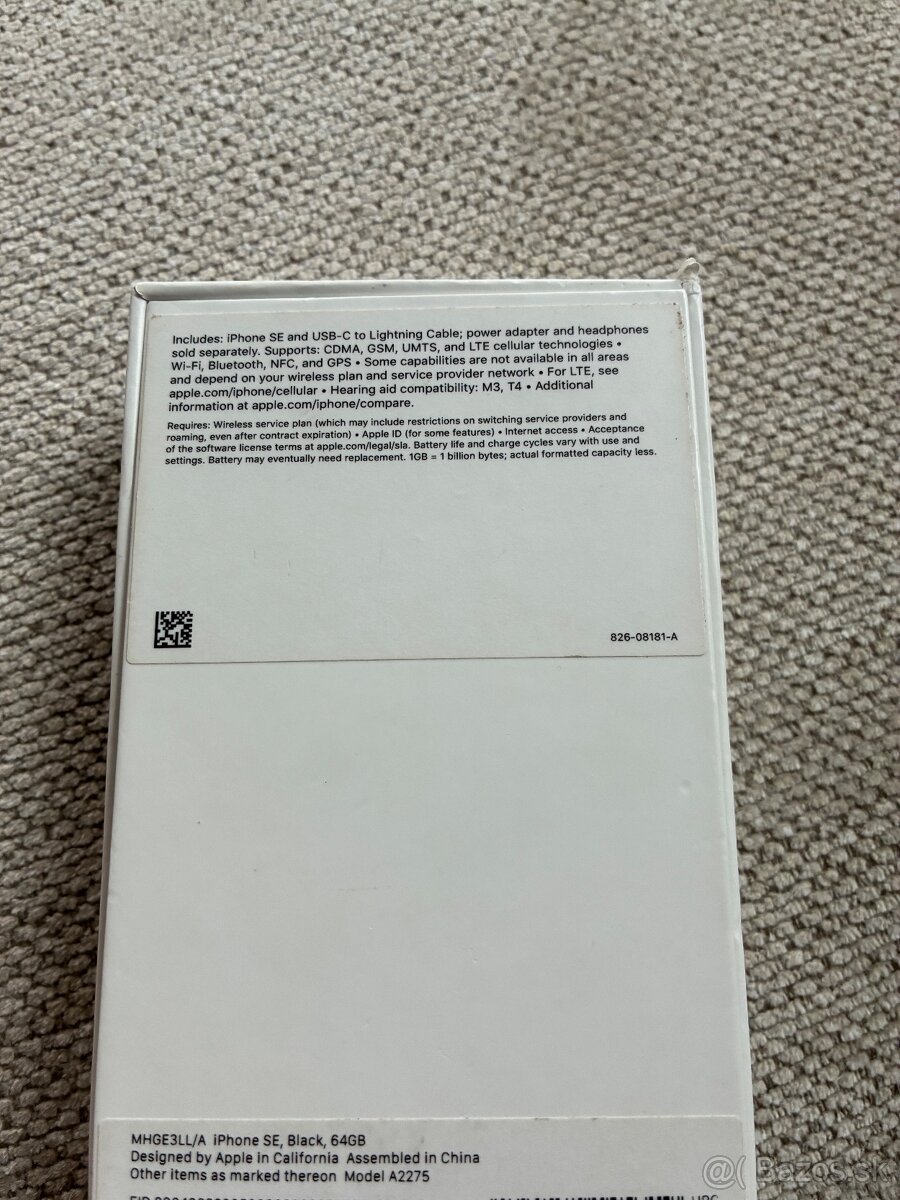 iPhone SE2020 64GB cierny black - 6