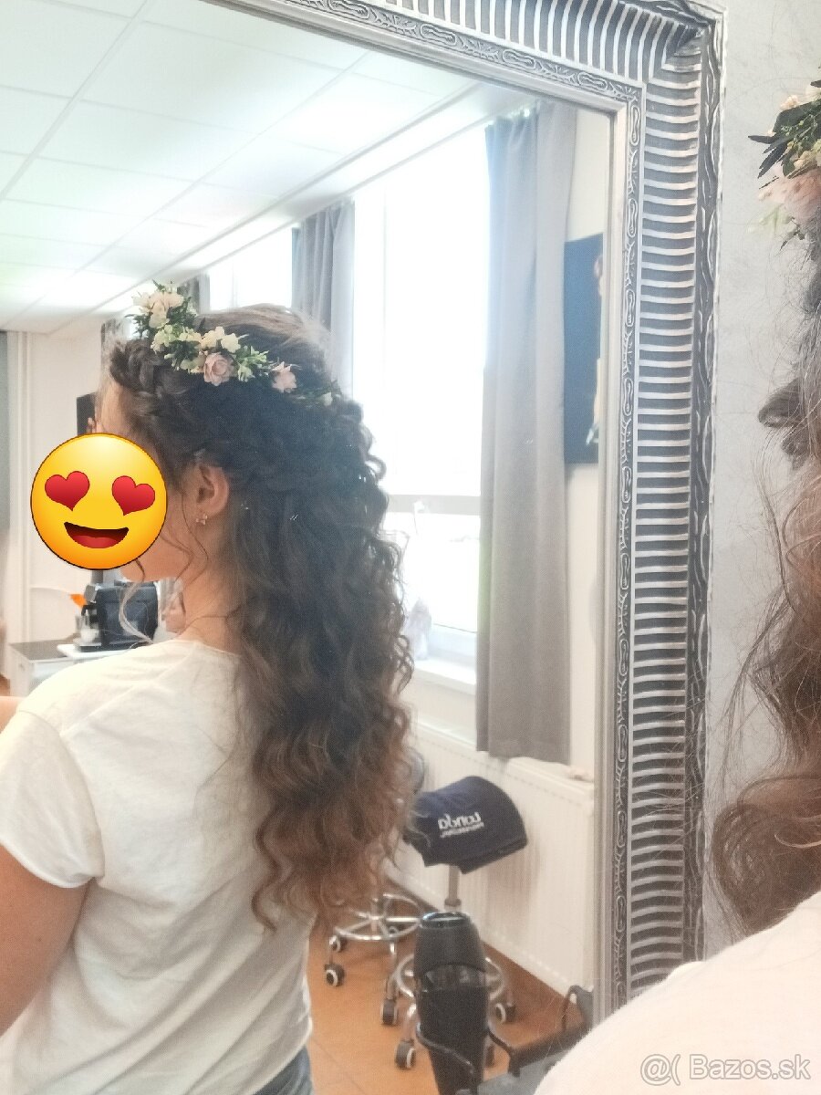 SVADBA: Svadobný kvetinový veniec SaFiore - 6