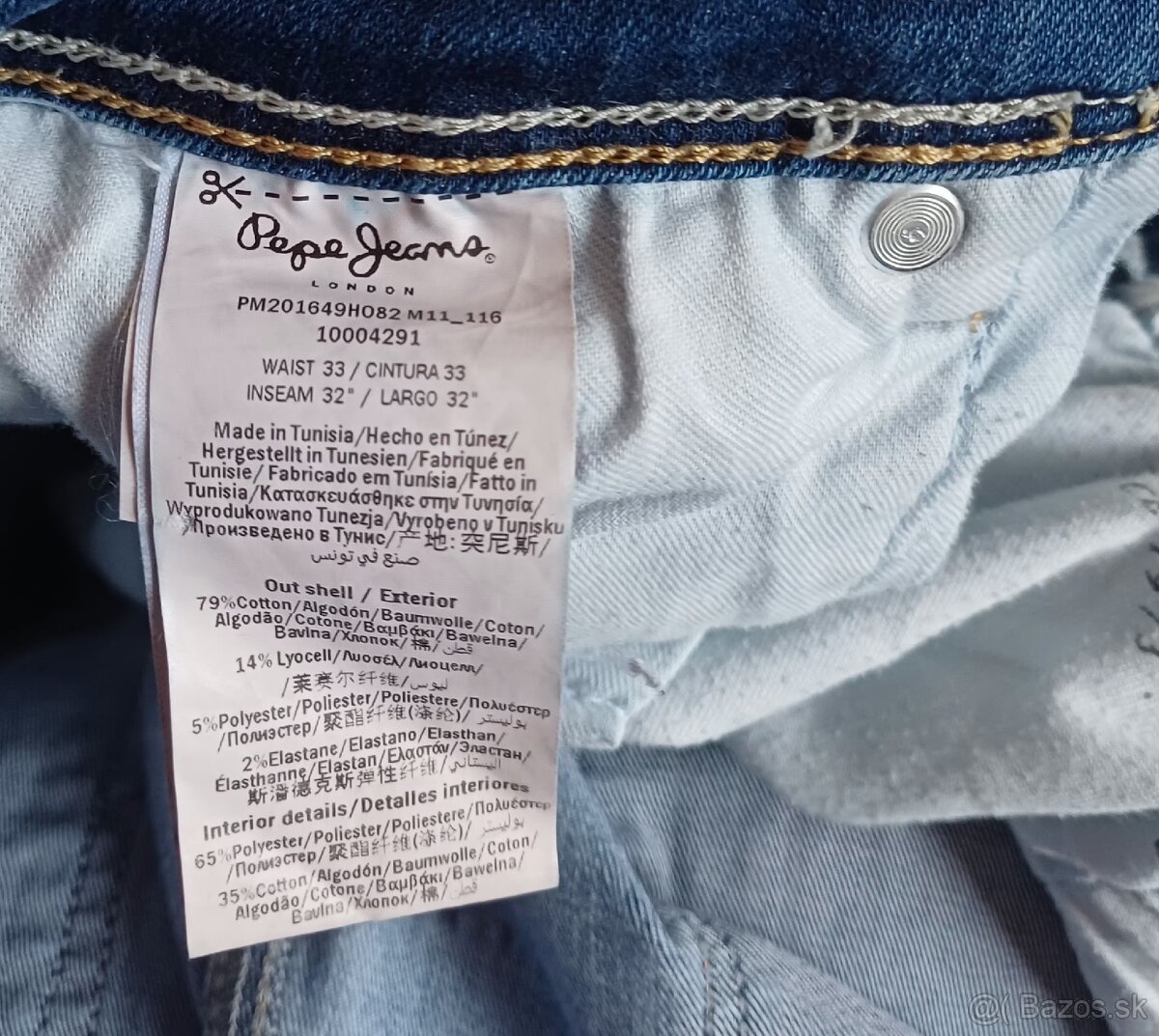 Pepe jeans skinny streč - 6
