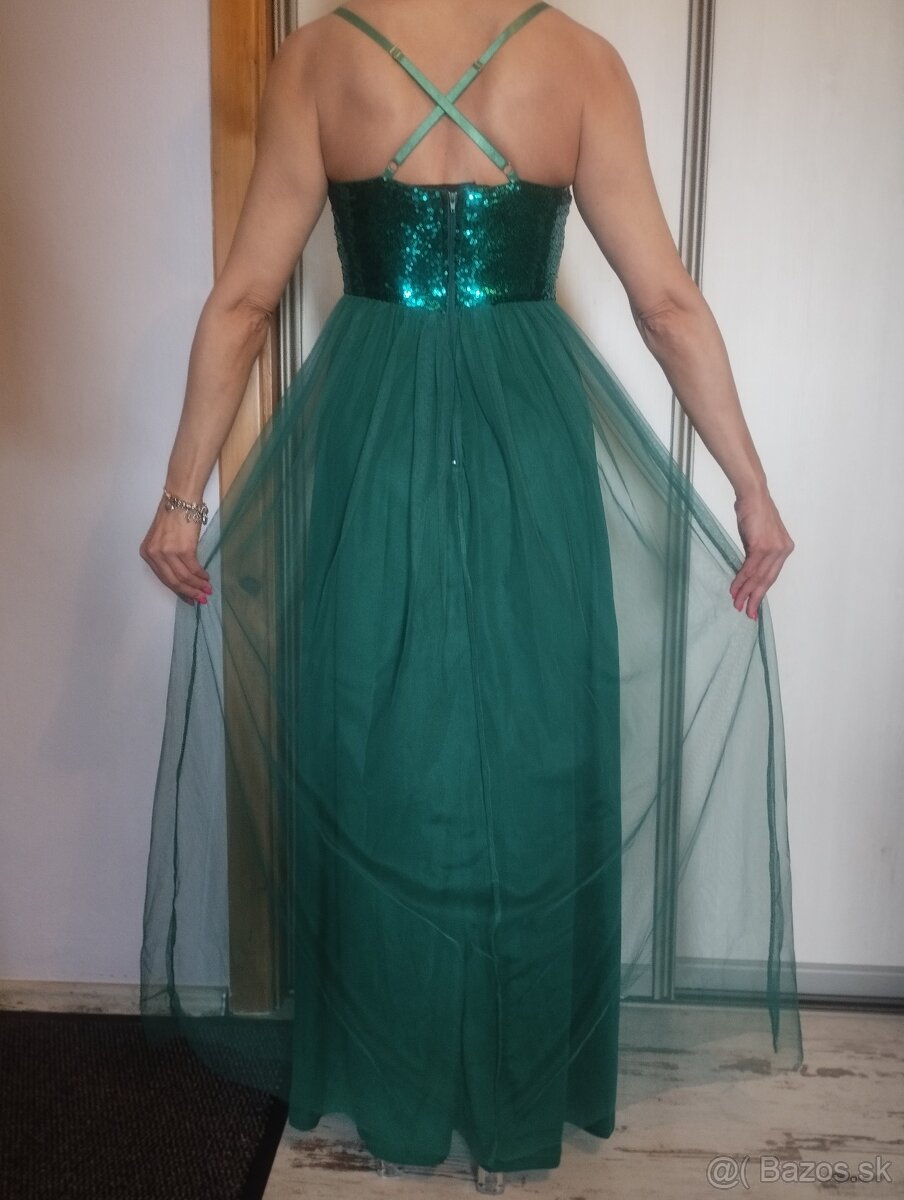 Predám dámske spoločenské šaty - 6