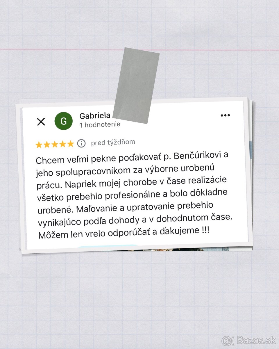 Maľovanie bytov, striekanie, www.malovanieupratovanie.com - 6