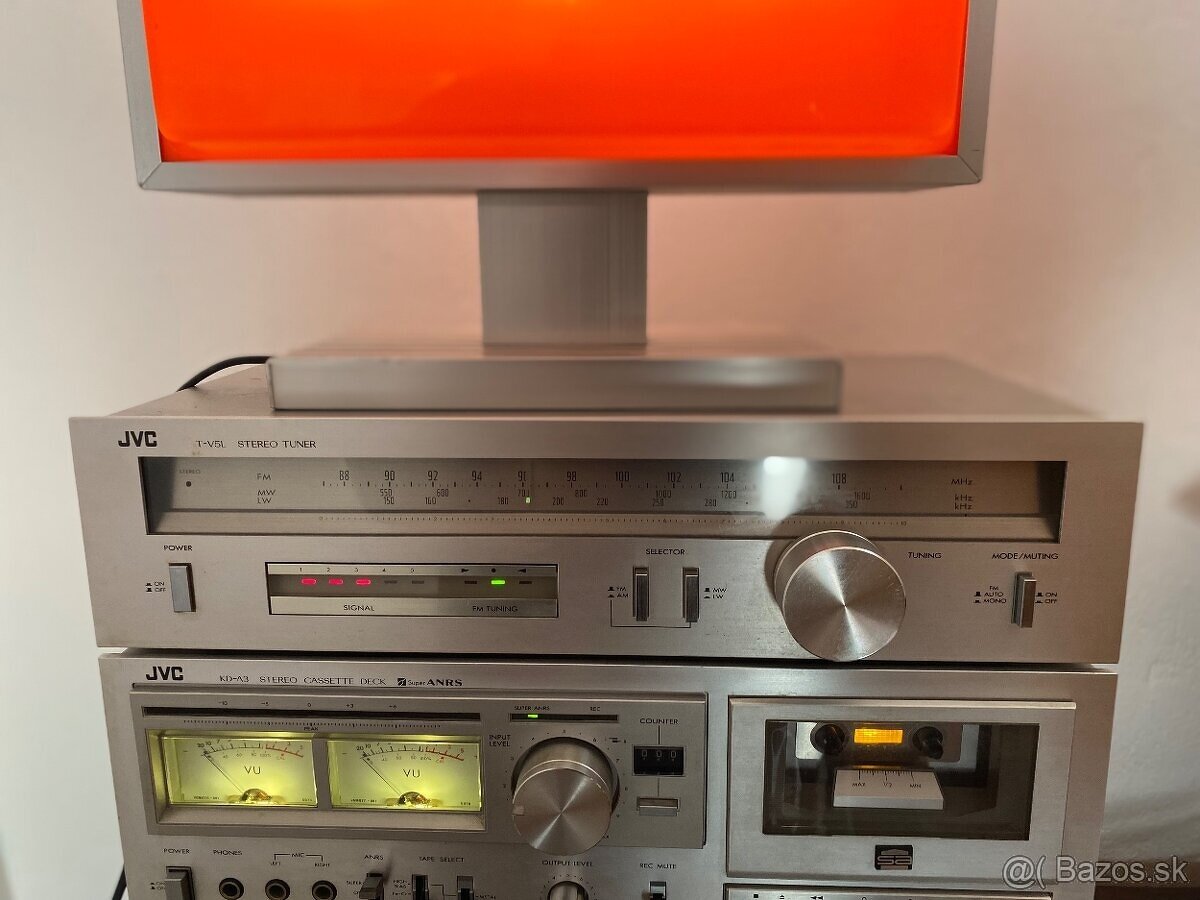 Predam HI-FI JVC strieborne - 6