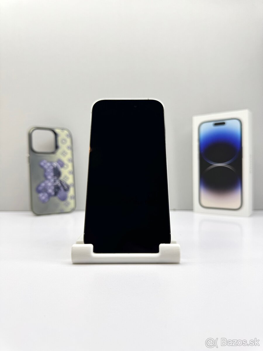 iPhone 14 PRO 128GB SILVER TOP STAV ORIGINÁL+PRÍSLUŠENSTVO - 6
