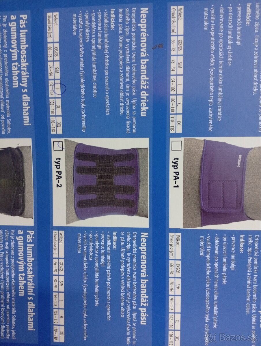 BEDROVÝ PÁS / BANDÁŽ DRIEKU - 6