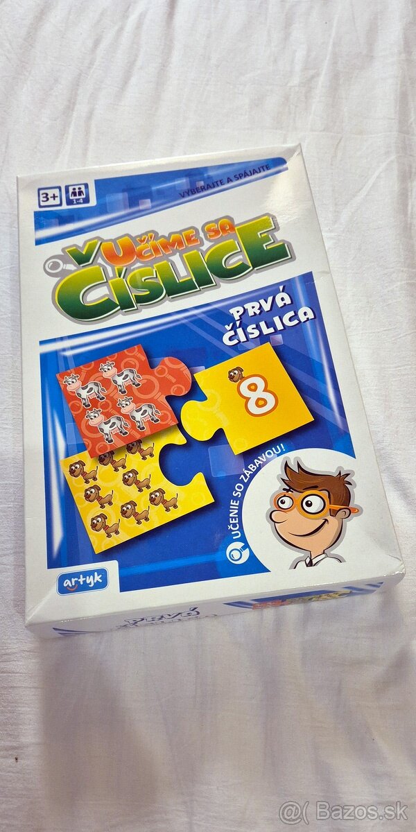 Čo a kde; Učíme sa číslice; Čo sa k sebe hodí? - 6