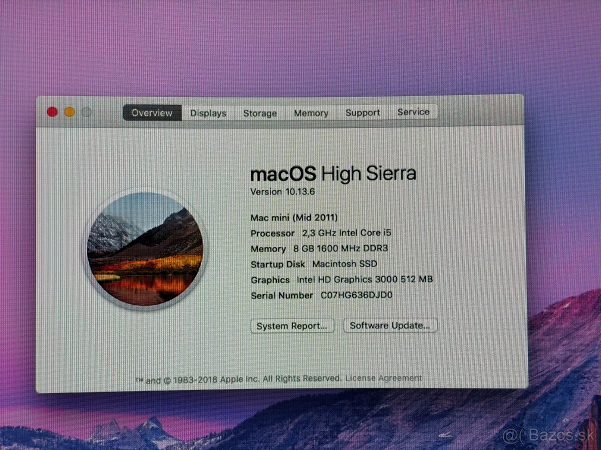 Apple Mac Mini Core i5/8GB RAM/128GB+1TB - 6