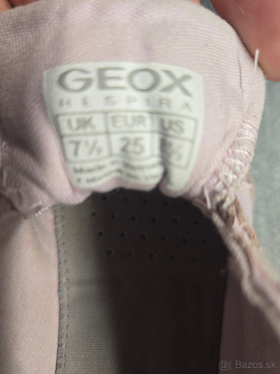 detske botasky GEOX 25 ružové - 6