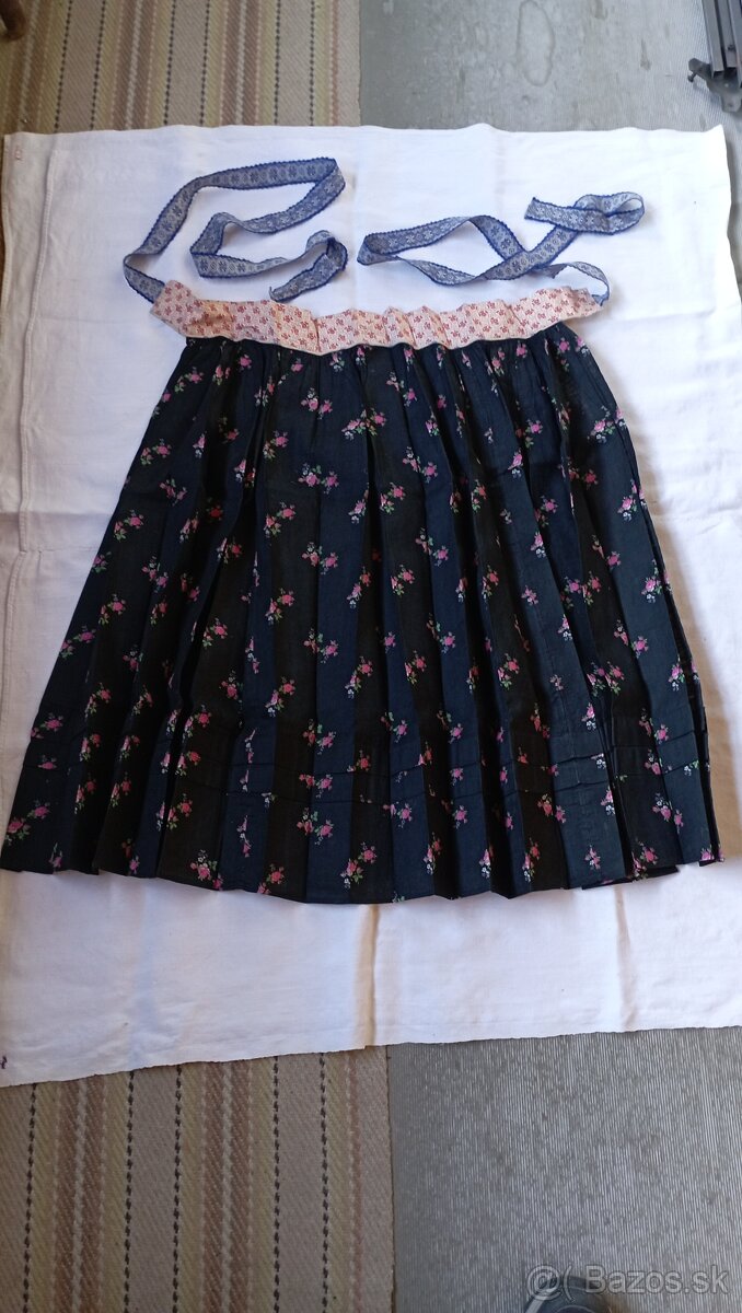 Krojové zástery... súčasť kroja - 6