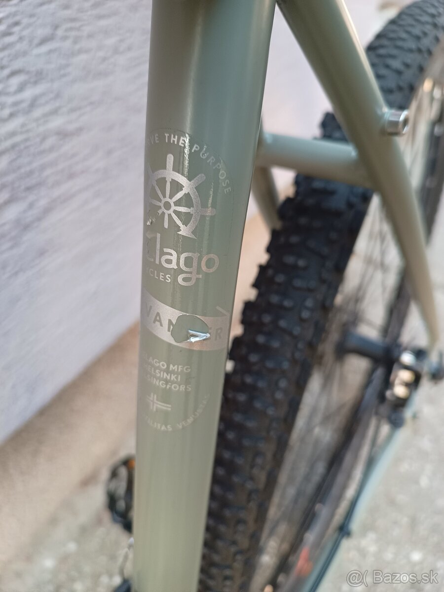 PELAGO gravel bajk / cestovny /expedicny bicykel,ocelovy ram - 6