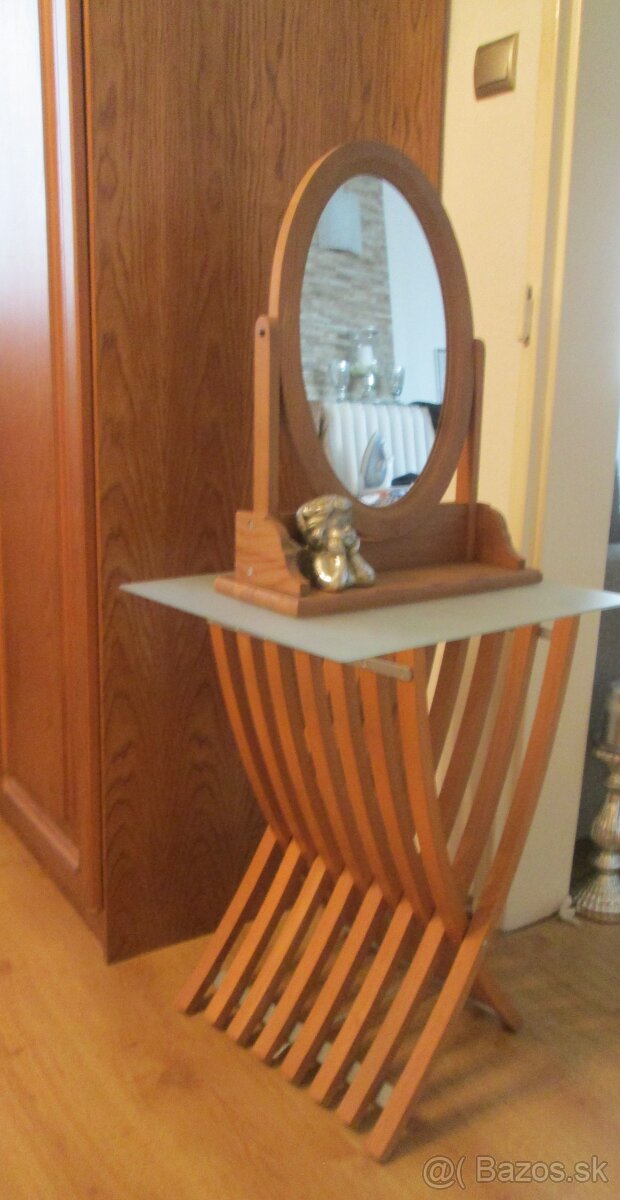 Zrkadlo + stolík - 6