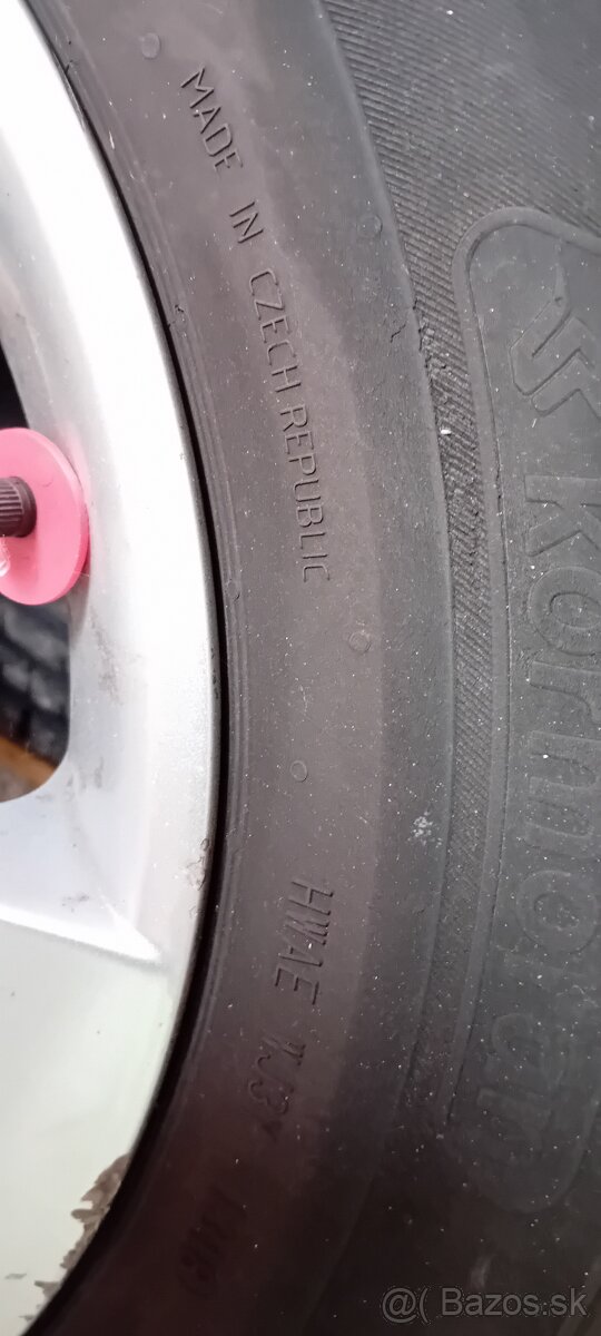 Alu disky + pneumatiky - 6
