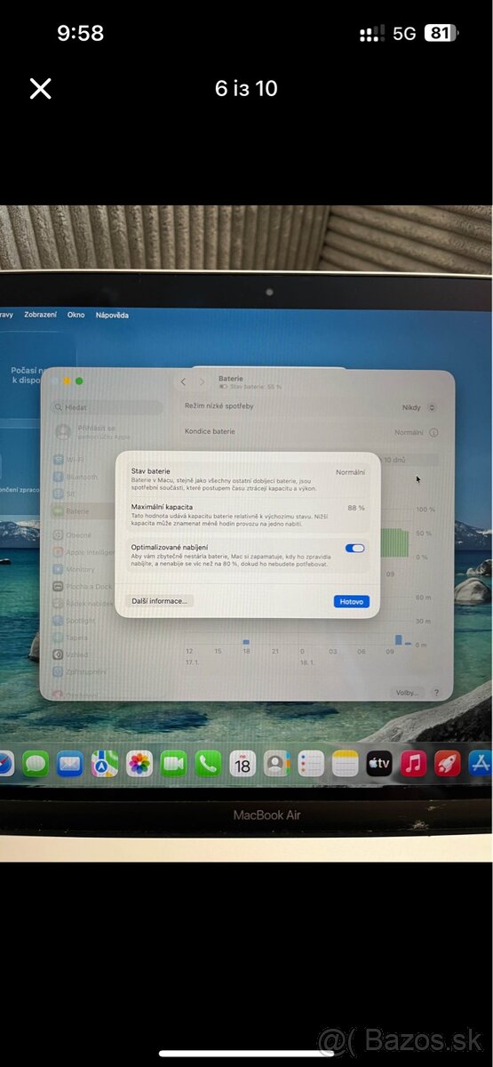 Apple Macbook Air M1 128GB - 6