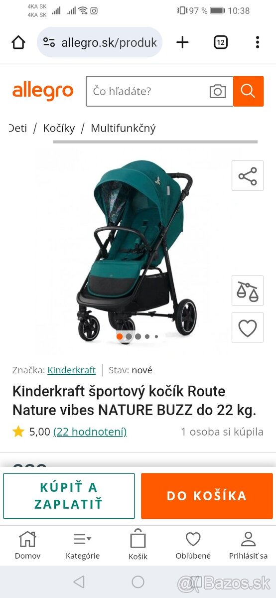 Kočík Kinderkraft nea - 6