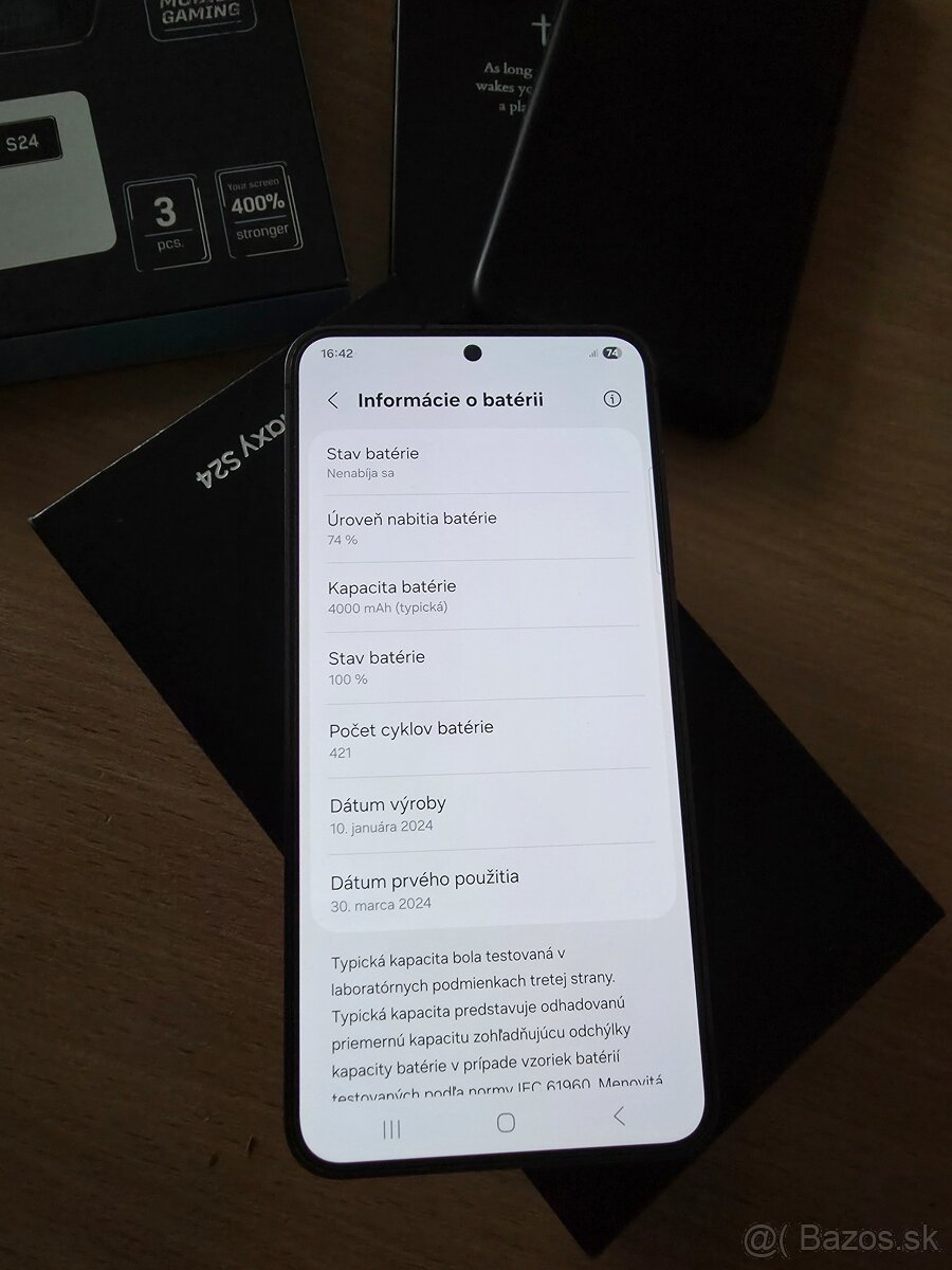 Samsung galaxy s24 8/256gb čierny - 6