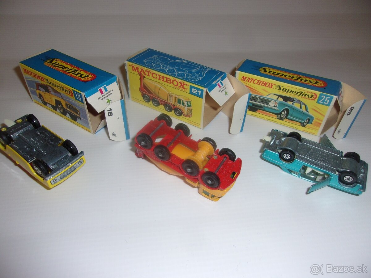 Autíčka MATCHBOX v originálnych krabičkách - 6