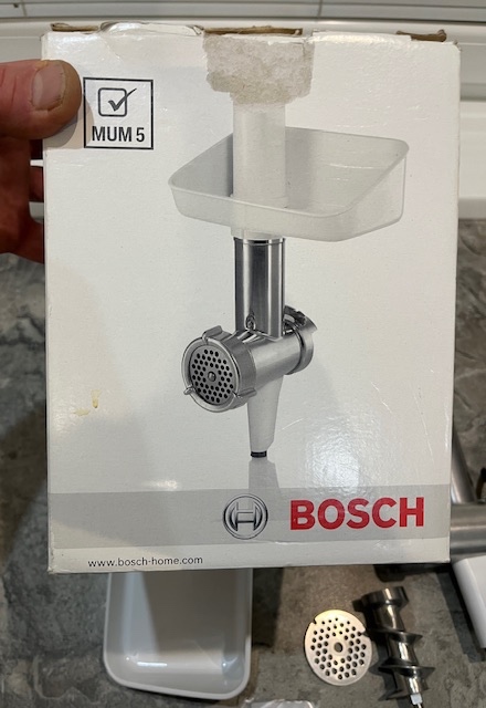 Mlynček Bosch mum 5 na kuchynský robot - 6
