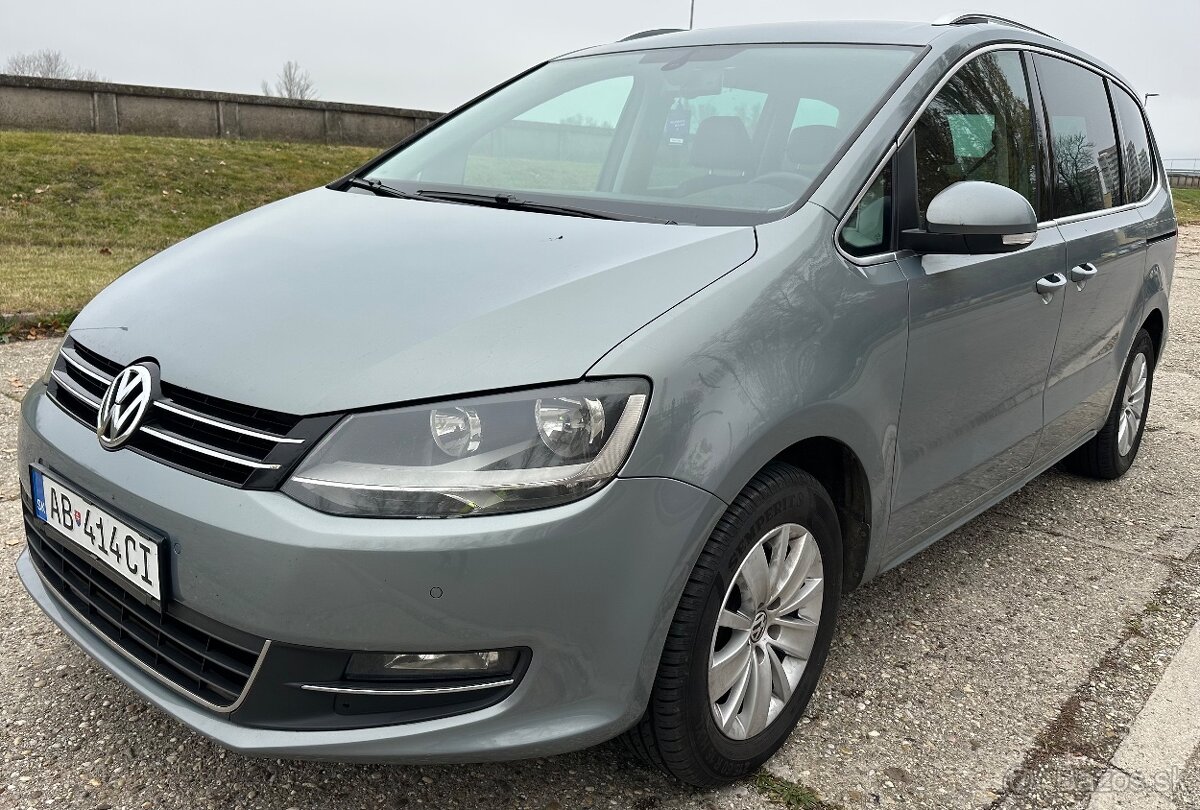 Volkswagen Sharan 2.0 CR 103kW,DSG,alcantara,nový zotrvačník - 6