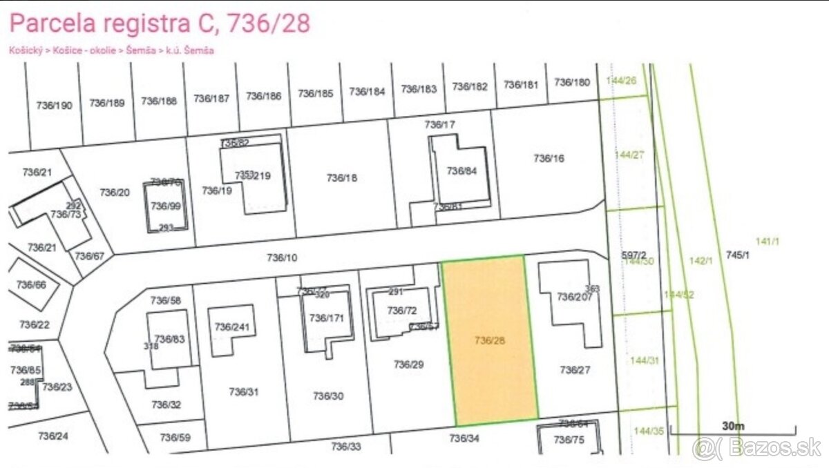 Stavebný pozemok na predaj - Šemša | 805 m² - 6