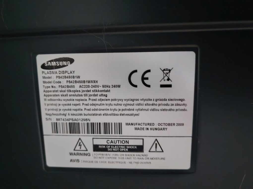 Predám Samsung PS42B450B1WXXH - 6