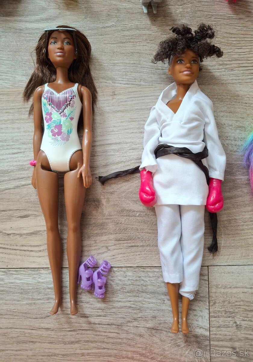 Nová bábika Barbie Extra, Color Reveal, černoška - 6