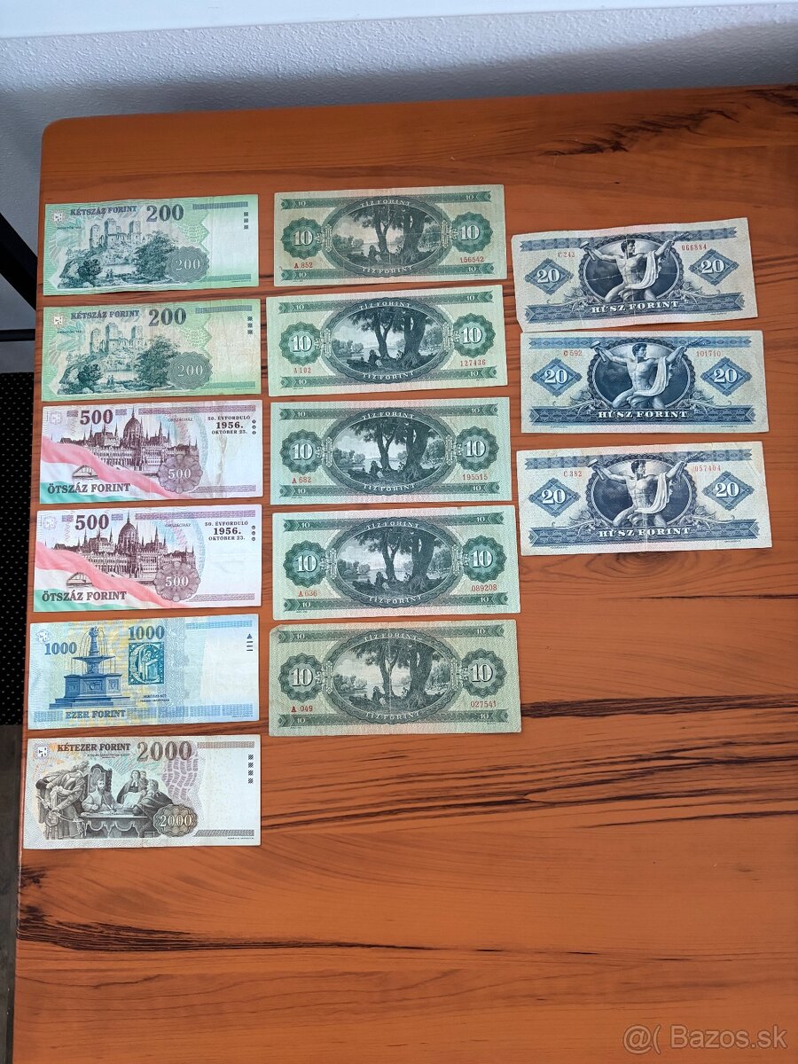 Rôzne bankovky LOT - 6