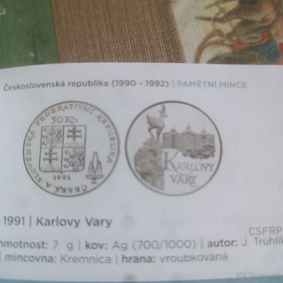 Pamätné strieborné KČS mince - 6