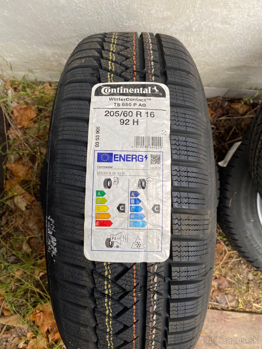 ✅ R16 ®️ Originál Audi A4 5x112 ET35 ✅205/60 R16 Continental - 6