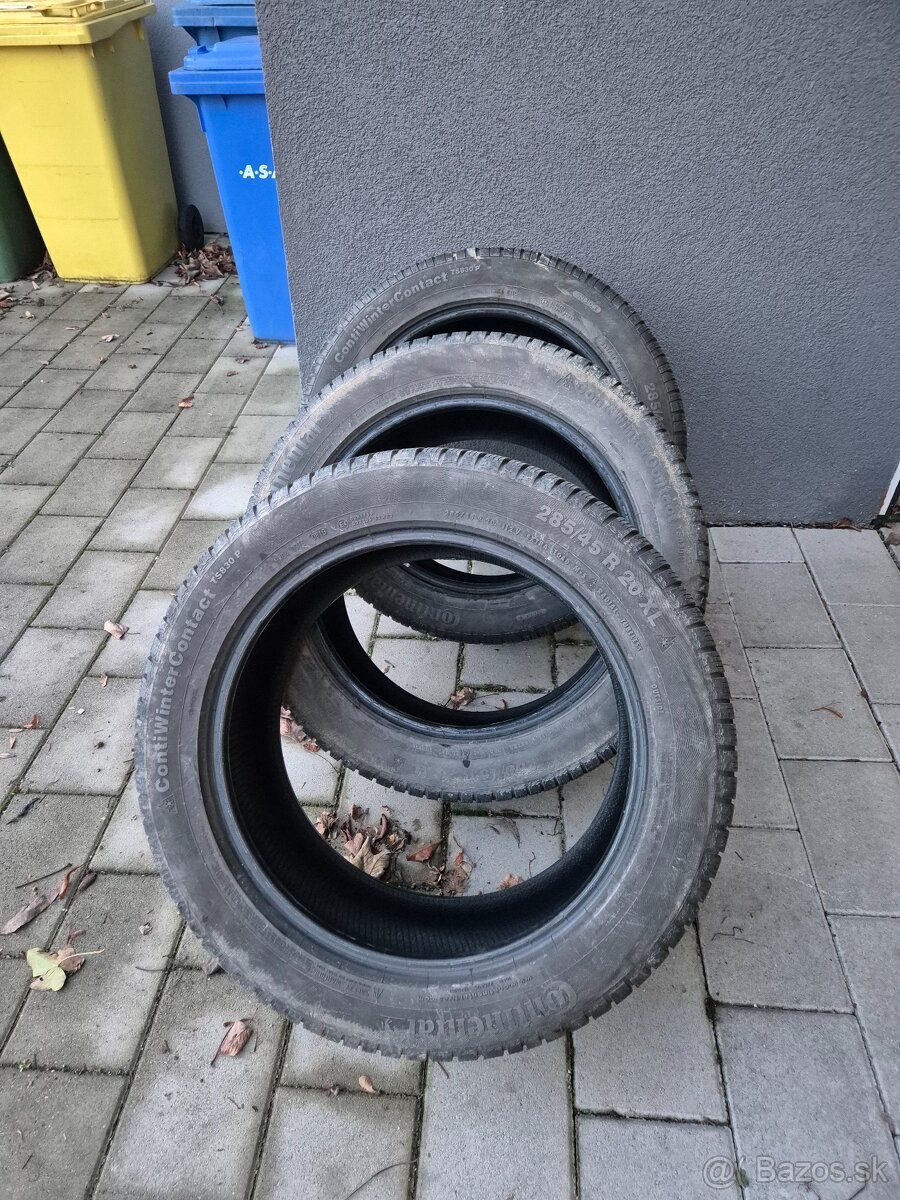 Predám 2ks zimne pneu Wintercontact 285/45 R20 XL - 6