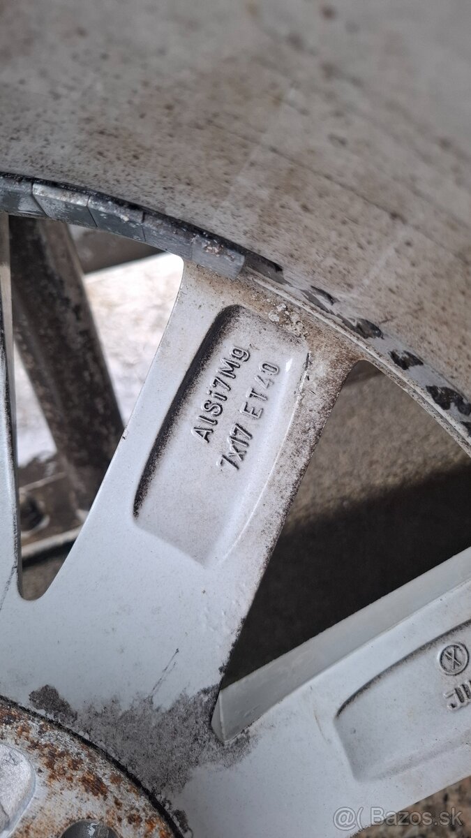 Škoda Superb – 5x112 RONAL 17" disky + pneumatiky - 6