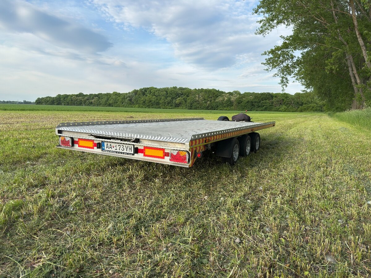 Prenájom privesný vozík / autoprepravnik / autoodťahovka - 6