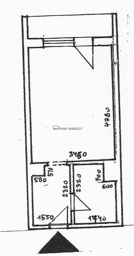 garzónka RYBNIČNÁ - s loggiou - voľný - 6