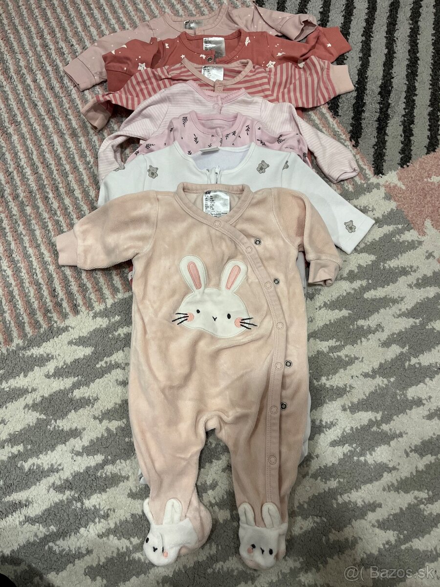 Balík oblečenia pre novorodenca 50/56 - 6