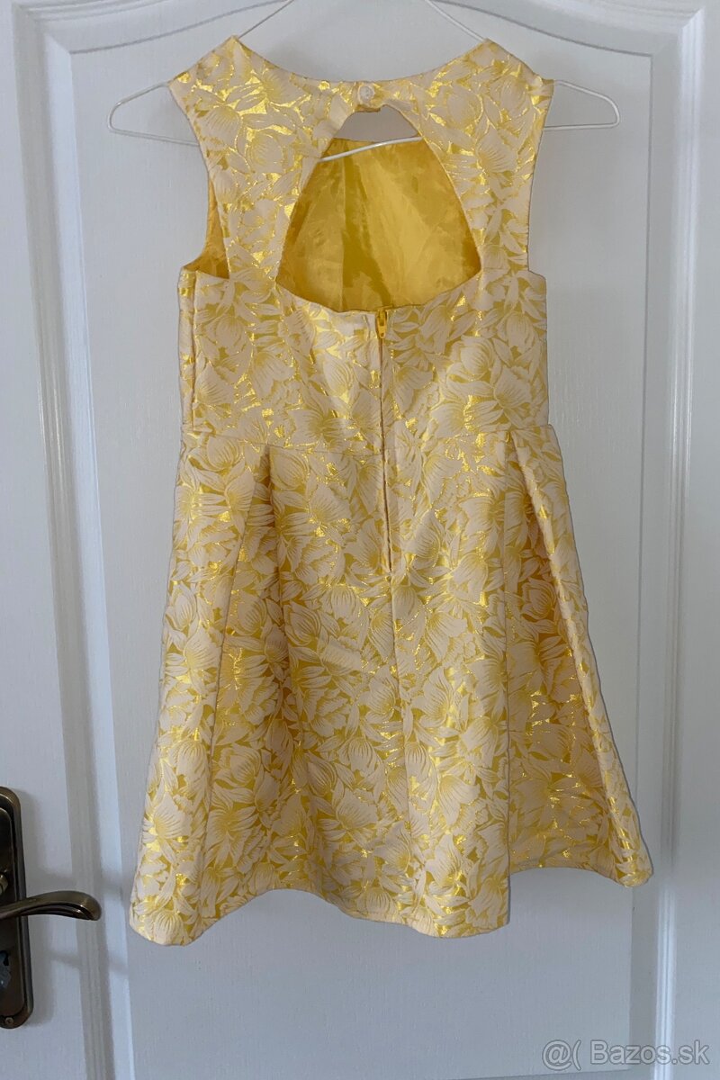 Name it zlte saty s potlacou velkost 134/140 - 6