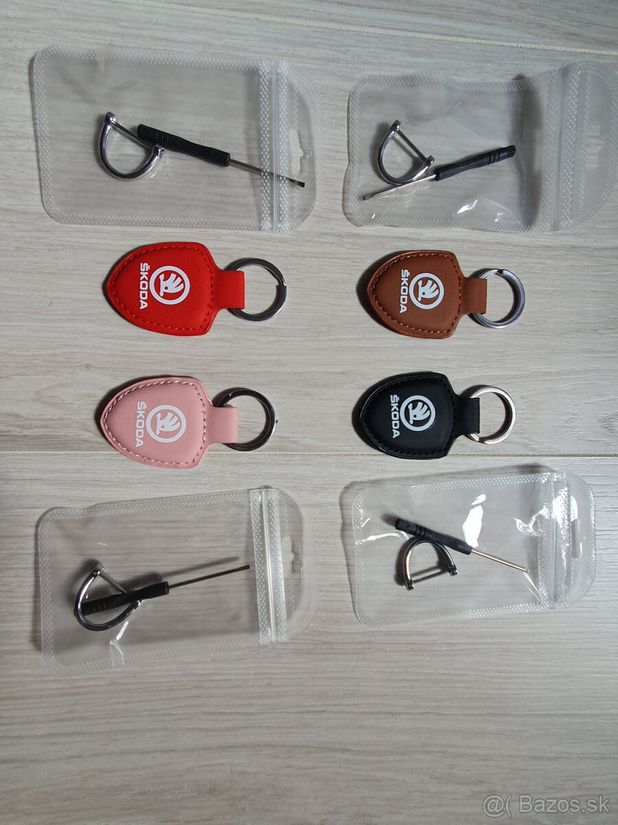 pekná klúčenka škoda viac farieb - 6