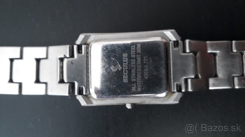 SECULUS - strieborné hodinky - 6