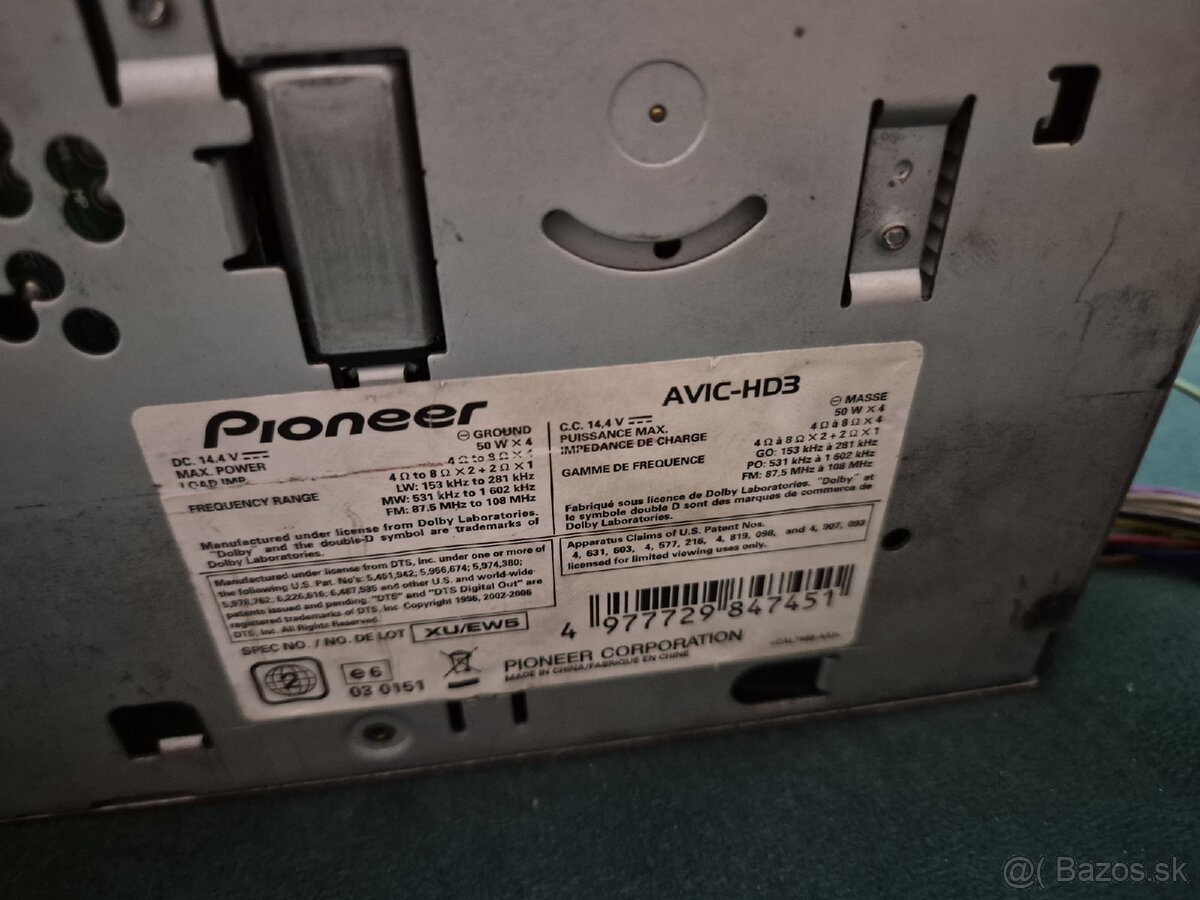 Pioneer AVIC HD3 - 6