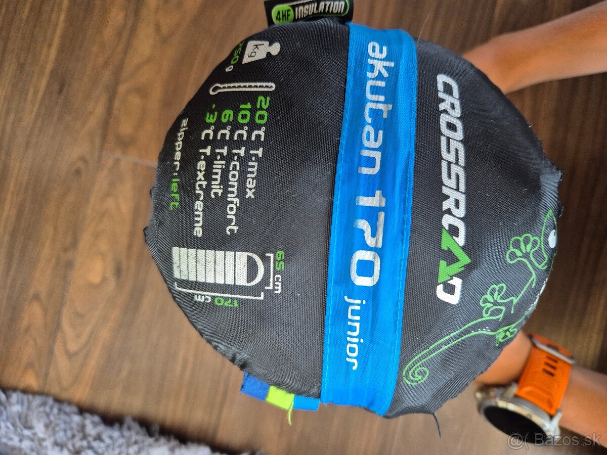 Detský spacák CrossRoad do postavy 150cm - 6