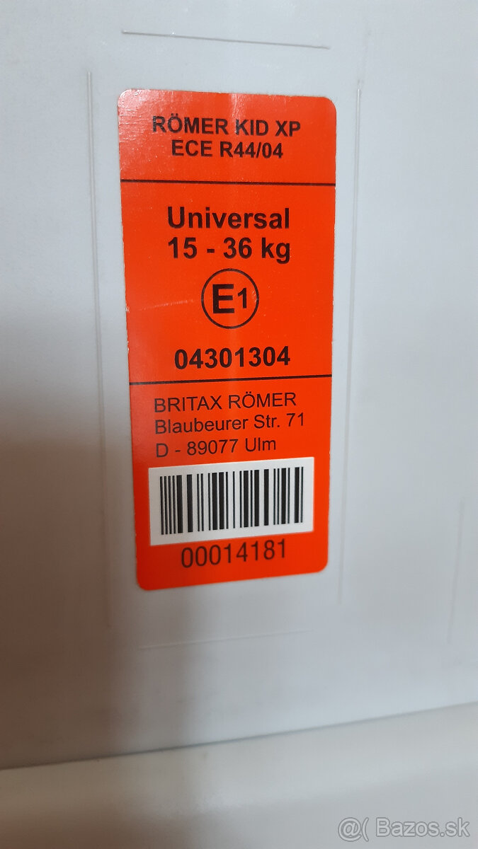 Autosedačka Britax Romer 15-36 kg - 6