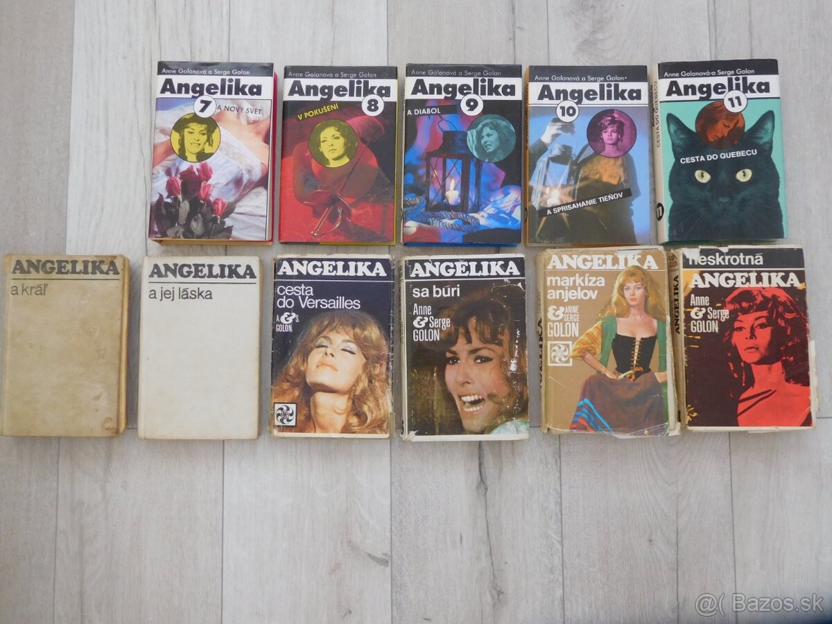 Staršie Knihy STOPY 8 kusov, ANGELIKA 11 kusov, - 6