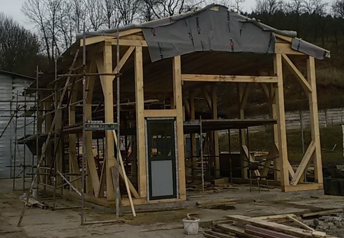 Montovaná zateplená drevostavba 10x10m - 6