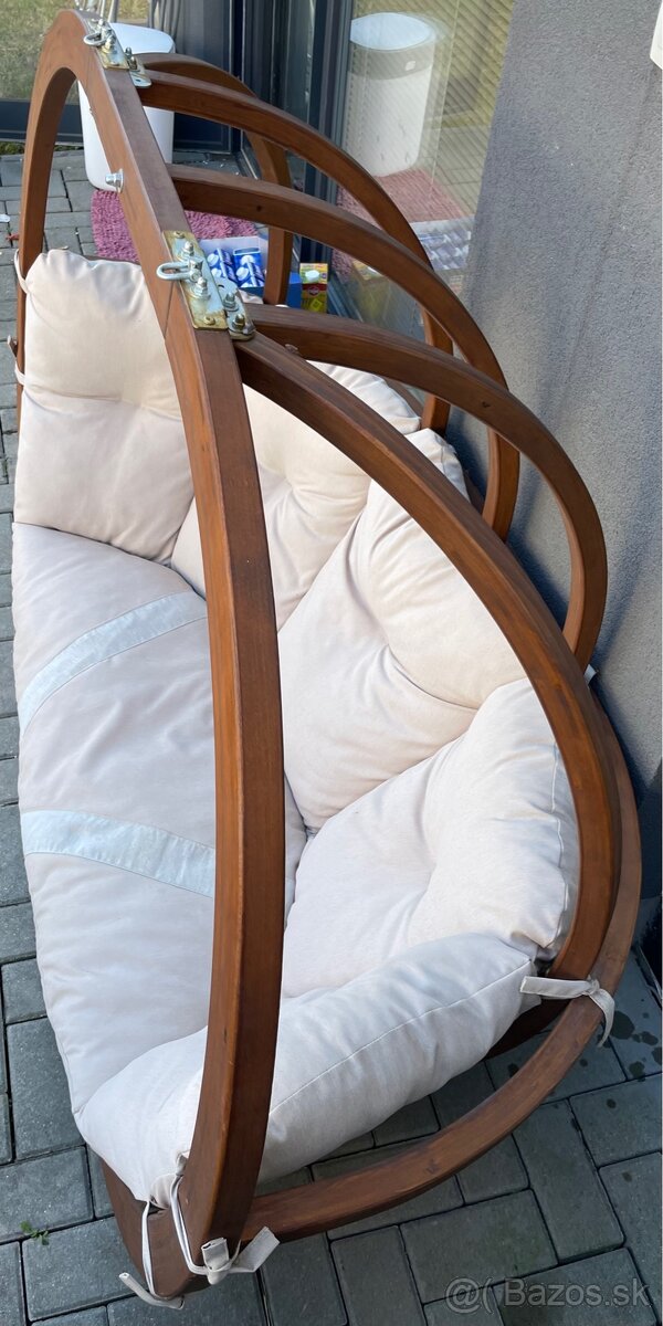 Predám závesnú hojdačku dvojkreslo - 6