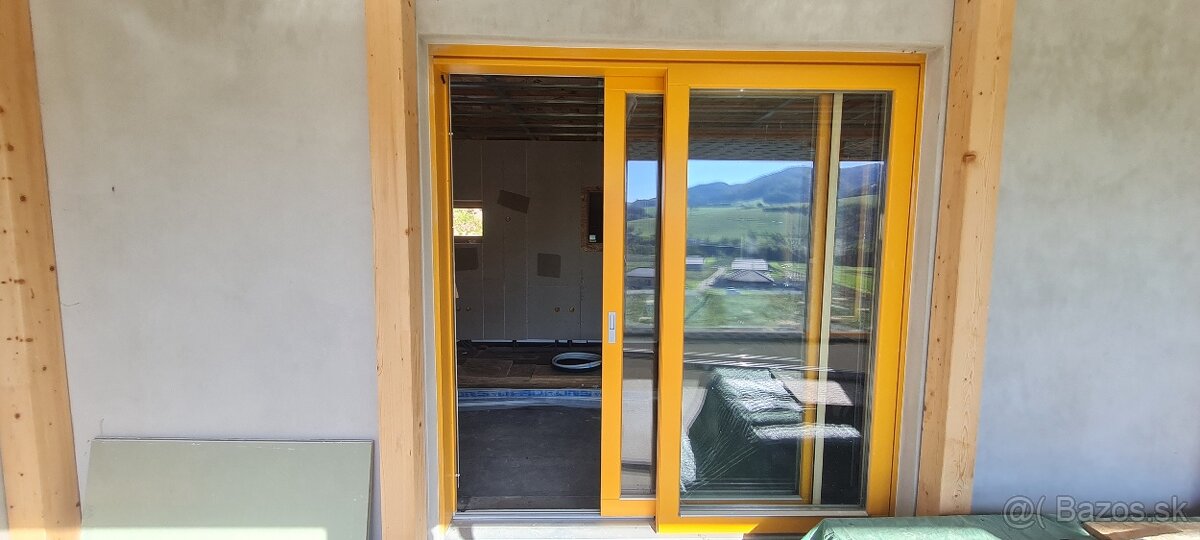 Predám vchodove dvere, francuzske okno profil 92 - 6