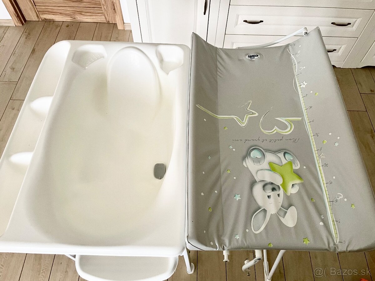 Prebaľovací pult s vaničkou zn.CAM - 6