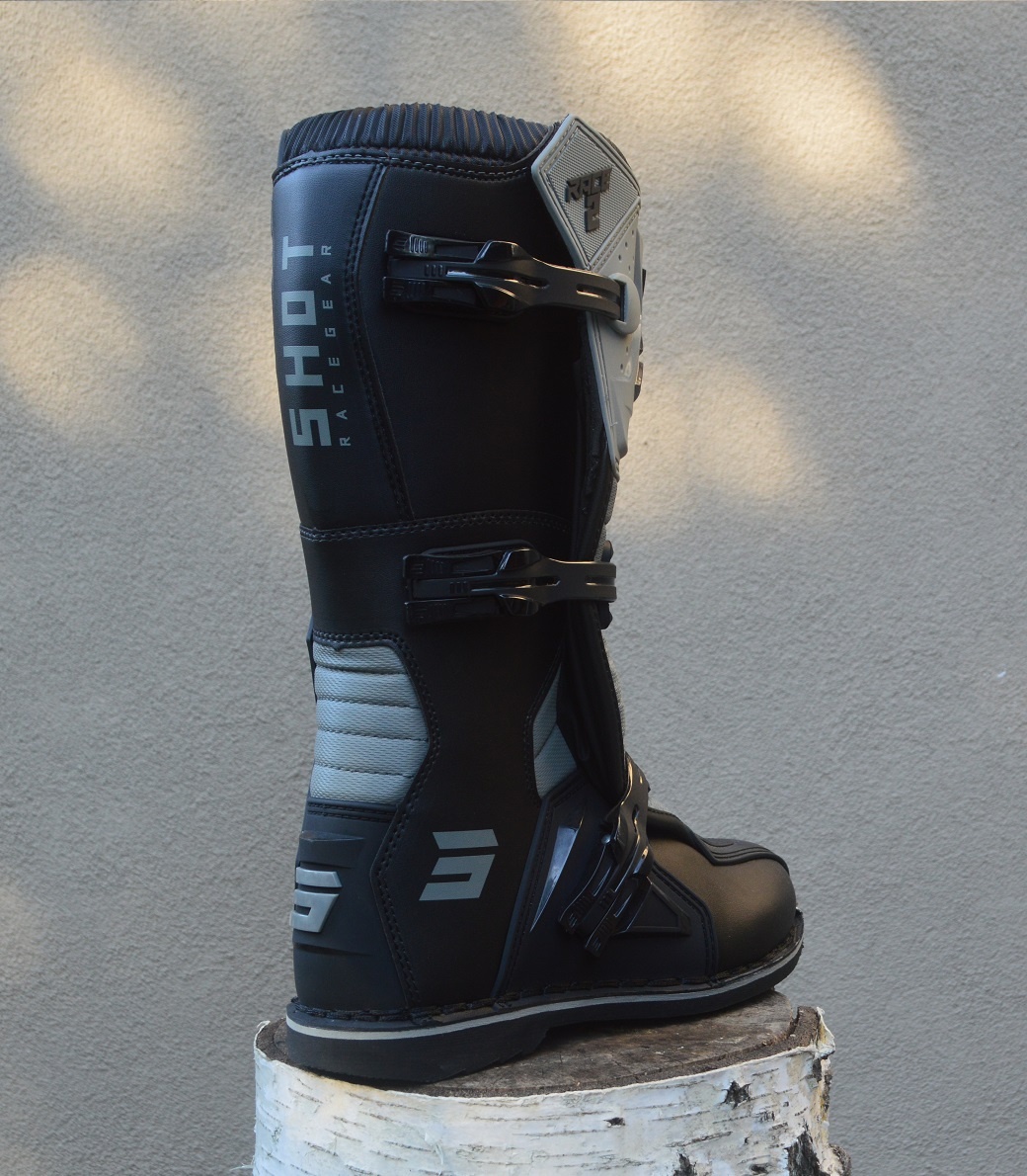 Predám mx SHOT čižmy sivé - 6