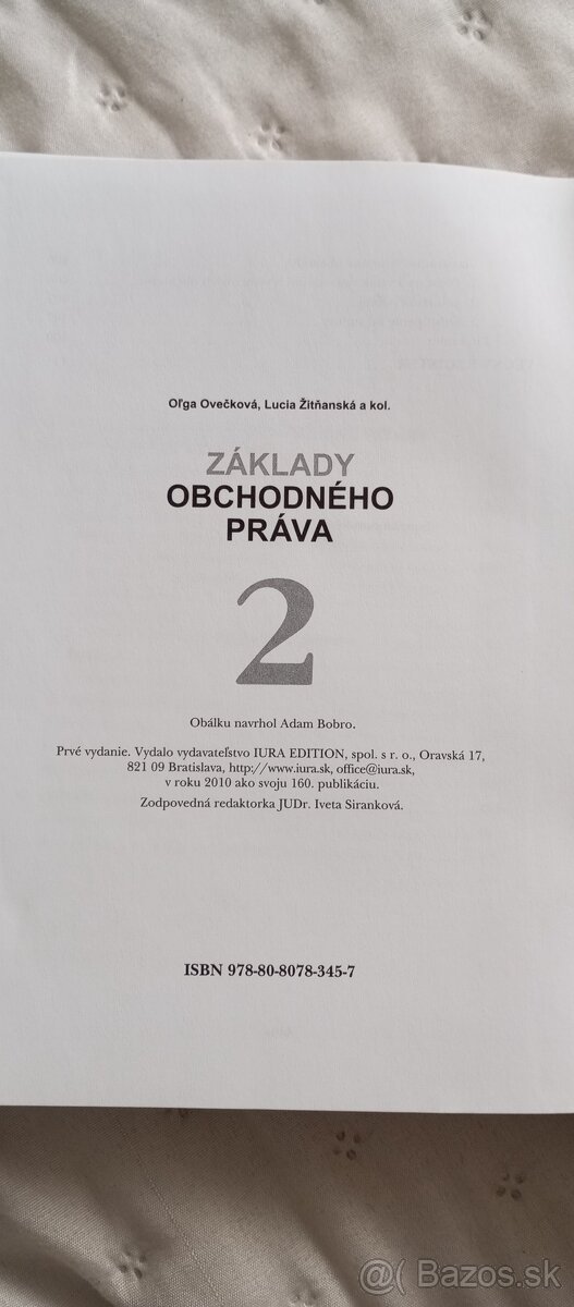 Zaklady obchodneho prava - 6