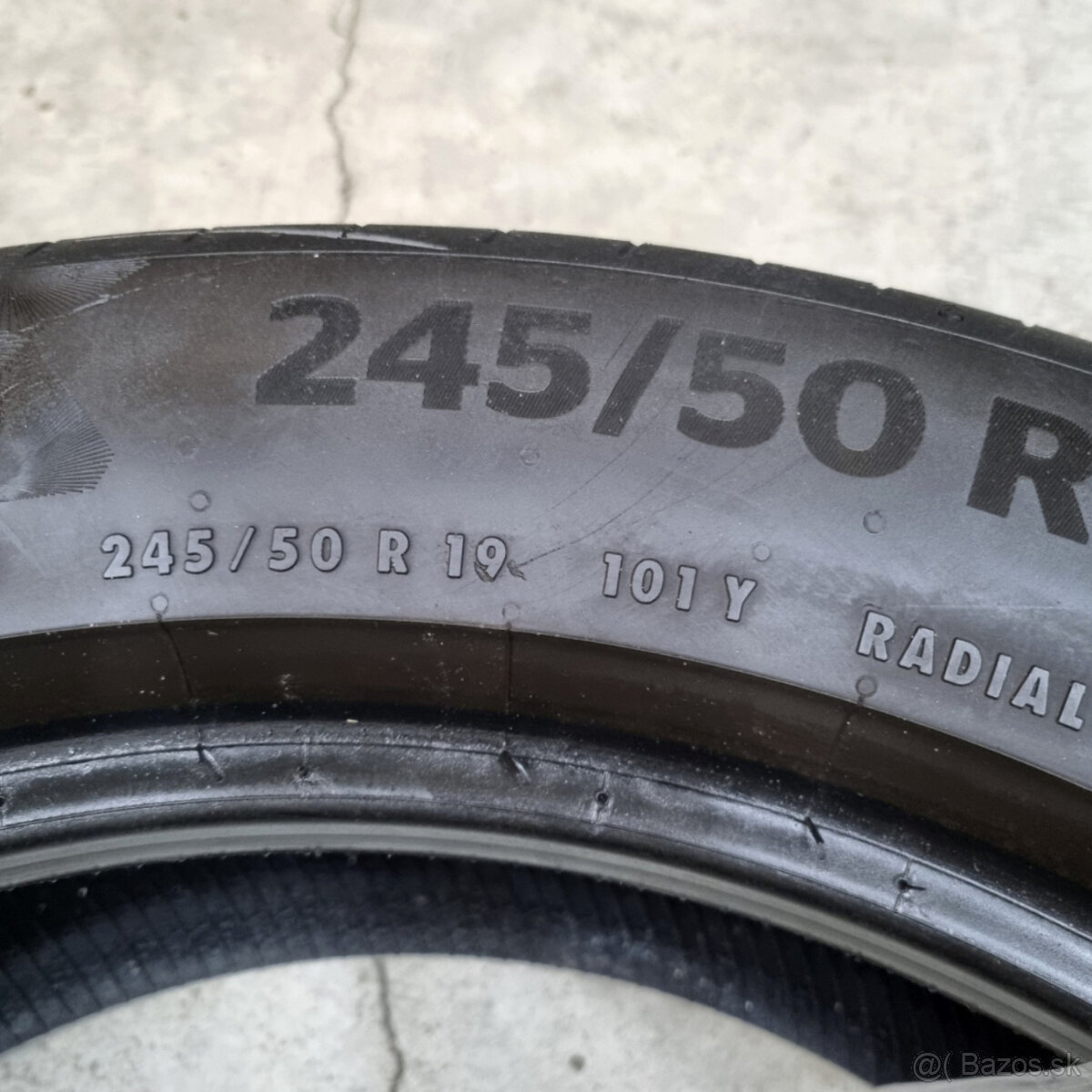Letné pneumatiky 245/50 R19 CONTINENTAL RSC - 6