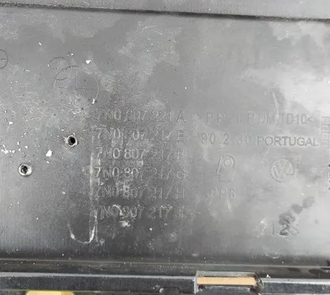 predni naraznik vw sharan 7n volkswagen 10- - 6